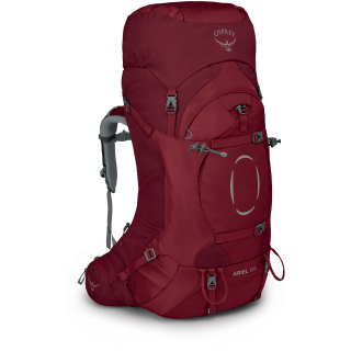 Plecak trekkingowy damski OSPREY Ariel 65 czerwony