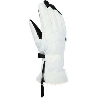 Rękawice narciarskie damskie Viking Meris z PrimaLoftem® białe