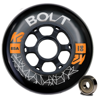 Kółka K2 BOLT 90 MM 85A 8-WHEEL PACK W ILQ 9