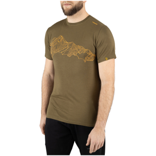 T-shirt męski Viking Bamboo Hopi Man zielony - 500/25/6565/7400