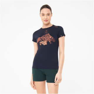 T-shirt damski Viking Bamboo Hopi Lady granatowy - 500/25/6656/1900