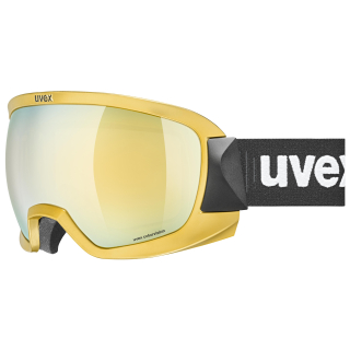 Gogle narciarskie Uvex Contest Colorvision złote - 55/0/137/6030