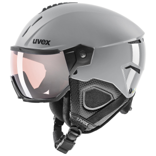 Kask narciarski  Uvex Instinct visor pro Vario szary - 56/6/261/10