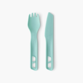 Zestaw sztućców turystycznych SEA TO SUMMIT  Passage Cutlery Set  miętowy