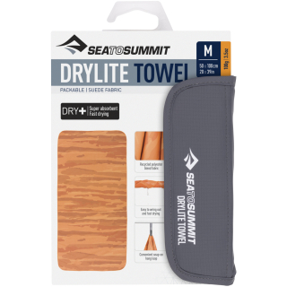 Ręcznik szybkoschnący Sea To Summit Drylite Towel pomarańczowy - ADRYA/OS