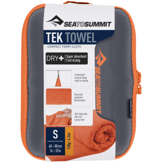 Ręcznik turystyczny szybkoschnący Sea To Summit TekTowel pomrańczowy - ATTTEK/OB