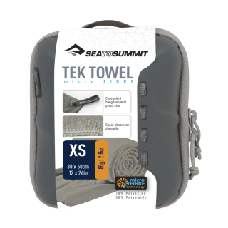 Ręcznik turystyczny szybkoschnący Sea To Summit TekTowel szary - ATTTEK/GY