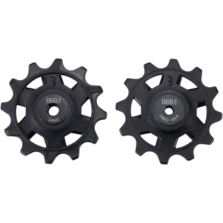 Kółka przerzutki BBB derailleur pulleys RollerBoys 12T-12T comp. SRAM Road czarny 12T-12T