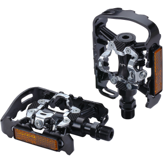 Pedały rowerowe BBB pedals DualChoice Classic 2.0 czarny 105X66MM