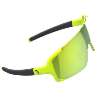 Okulary rowerowe BBB sports glasses Chester MLC fluor green zółty one size