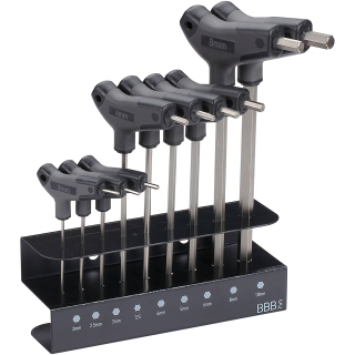 Zestaw kluczy imbusowych BBB wrench Hex-T set czarny 2-2-3-4-5-6-8-10T25