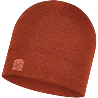 Czapka BUFF MERINO HEAVYWEIGHT BEANIE SOLID SIENNA