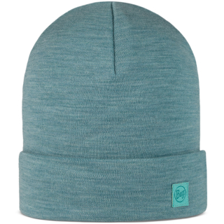 Czapka BUFF MERINO HEAVYWEIGHT BEANIE SOLI D POOL