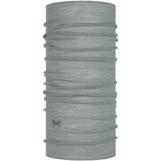 Bandana BUFF MERINO LIGHTWEIGHT SOLID LIGHTGREY