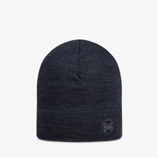 Czapka BUFF MERINO LIGHTWEIGHT BEANIE SOLID NIGHT BLUE