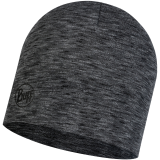 Czapka BUFF MERINO MIDWEIGHT BEANIE MULTISTRIPES GRAPHITE-GRAPHITE-ONESIZ-Standard