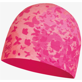 Czapka BUFF POLAR & ECOSTRETCH BEANIE BUTTERFLY PINK