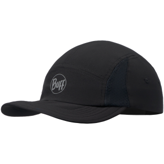 Czapka z daszkiem BUFF 5 PANEL GO CAP SOLID BLACK S/M          