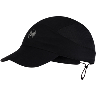 Czapka z daszkiem BUFF PACK RUN CAP R-SOLID BLACK L/XL-BLACK-ONESIZ-Standard