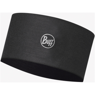 Opaska BUFF COOLNET UV® WIDE HEADBAND SOLID BLACK -B