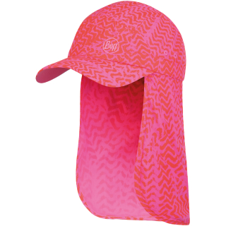 Czapka z daszkiem BUFF BIMINI CAP KUMKARA FUCHSIA-FUCHSIA-ONESIZ-Standard