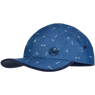 Dziecięca czapka z daszkiem BUFF 5 PANELS CAP ARROWS DENIM-DENIM JR