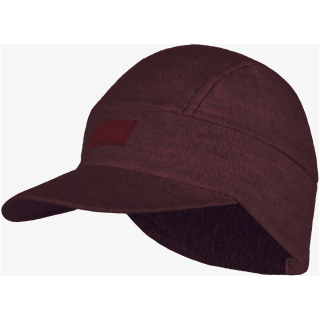 Czapka z daszkiem BUFF PACK MERINO FLEECE CAP MAROON