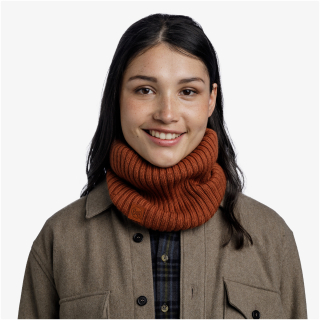 Bandana BUFF KNITTED NECKWARMER NORVAL CINNAMON