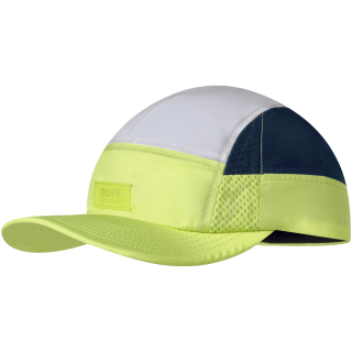 Czapka z daszkiem BUFF 5 PANEL GO CAP DOMUS LIME S/M