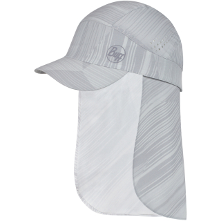 Czapka z daszkiem BUFF PACK SAHARA CAP GREVERS LIGHTGREY S/M