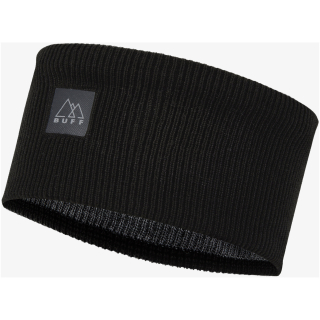 Opaska BUFF CROSSKNIT HEADBAND SOLID BLACK