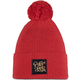 Czapka dziecięca BUFF KNITTED BEANIE DEIK ORANGE RED