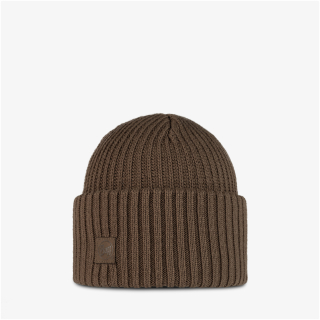 Czapka BUFF KNITTED BEANIE RUTGER BRINDLE BROWN