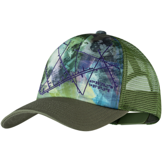 Czapka z daszkiem BUFF TRUCKER CAP CAMPAST GREEN L/XL -GREEN-L/XL-Standard