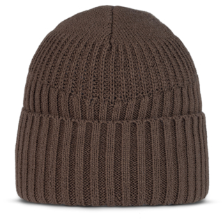 Czapka BUFF KNITTED & FLEECE BEANIE RENSO BRINDLEBROWN