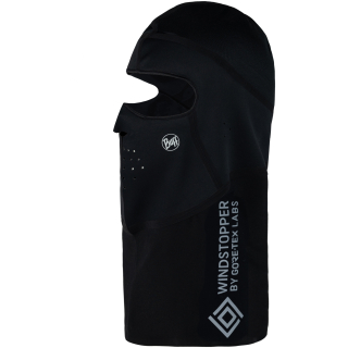 Kominiarka BUFF WINDPROOF BALACLAVA SOLID BLACK L/XL