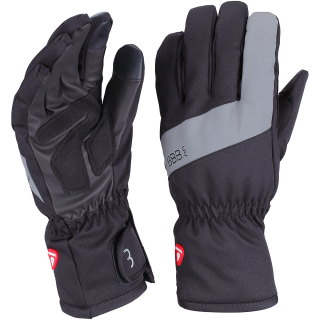 Rękawice zimowe BBB winter gloves SubZero full fingers czarny