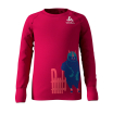 Koszulka tech. dziecięca Odlo SUW TOP crew neck l/s WARM TREND KIDS (small) C/O - 150509/30597