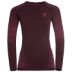 Koszulka tech. damska Odlo BL TOP Crew neck l/s PERFORMANCE WARM EC C/O