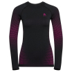 Koszulka tech. damska Odlo BL TOP crew neck l/s PERFORMANCE WARM EC