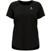 Koszulka z krótkim rękawem damska do biegania Odlo T-shirt ZEROWEIGHT CHILL-T czarna - 313871/15000