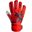 Rękawice bramkarskie dziecięce Reusch Attrakt Solid Finger Support Junior czerwone - 53/72/510/3334